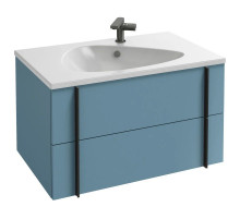 Тумба аквамарин глянец 80 см Jacob Delafon Nouvelle Vague EB3030-G91