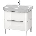 Тумба белый глянец 77,5 см Duravit Happy D.2 H2637302222