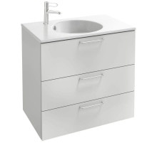 Тумба белый глянец 80 см Jacob Delafon Odeon Rive Gauche EB2532-R5-G1C