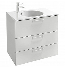 Тумба белый глянец 80 см Jacob Delafon Odeon Rive Gauche EB2532-R6-G1C