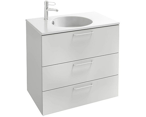 Заказать Тумба белый глянец 80 см Jacob Delafon Odeon Rive Gauche EB2532-R6-G1C в магазине сантехники Santeh-Crystal.ru