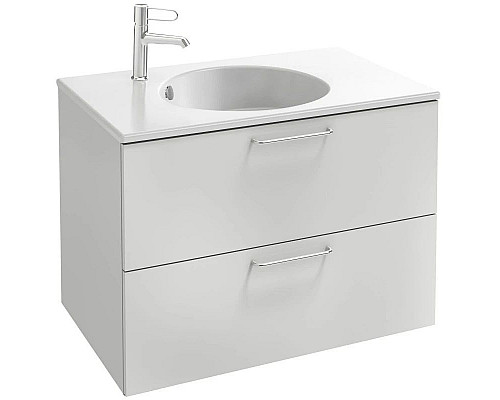 Заказать Тумба белый глянец 80 см Jacob Delafon Odeon Rive Gauche EB2522-R5-G1C в магазине сантехники Santeh-Crystal.ru