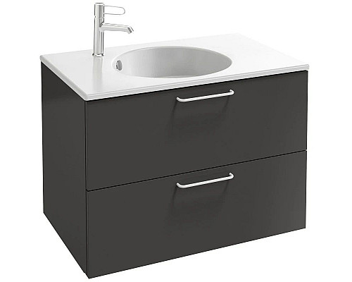 Купить Тумба серый антрацит 80 см Jacob Delafon Odeon Rive Gauche EB2522-R6-N14 в магазине сантехники Santeh-Crystal.ru
