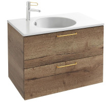 Тумба дуб табак 80 см Jacob Delafon Odeon Rive Gauche EB2522-R8-E52