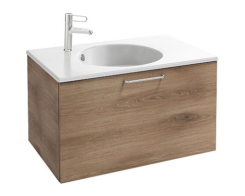 Приобрести Тумба квебекский дуб 80 см Jacob Delafon Odeon Rive Gauche EB2512-R5-E10 в магазине сантехники Santeh-Crystal.ru