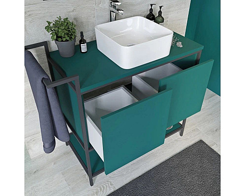Santeh-Crystal.ru: Тумба зеленый/черный 80 см Cersanit Botanique A63014 Заказать Тумба зеленый/черный 80 см Cersanit Botanique A63014 в магазине сантехники Santeh-Crystal.ru