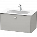 Тумба бетонно-серый матовый 82 см Duravit Brioso BR400200707 Тумба бетонно-серый матовый 82 см Duravit Brioso BR400200707