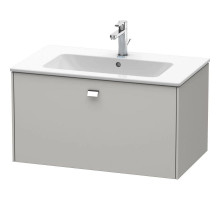 Тумба бетонно-серый матовый 82 см Duravit Brioso BR400201007