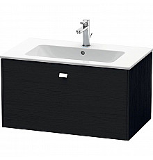 Тумба черный дуб 82 см Duravit Brioso BR400201016