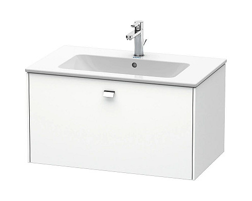 Заказать Тумба белый матовый 82 см Duravit Brioso BR400201018 в магазине сантехники Santeh-Crystal.ru