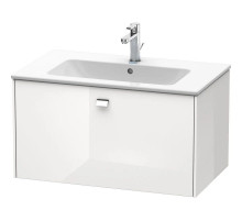 Тумба белый глянец 82 см Duravit Brioso BR400201022
