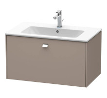 Тумба базальт матовый 82 см Duravit Brioso BR400201043