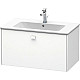Купить Тумба белый матовый 82 см Duravit Brioso BR400201818 в магазине сантехники Santeh-Crystal.ru