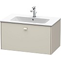 Тумба тауп матовый 82 см Duravit Brioso BR400209191