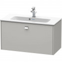 Тумба бетонно-серый матовый 82 см Duravit Brioso BR401101007
