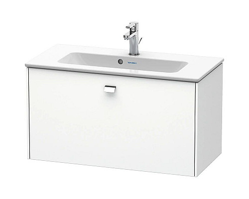 Заказать Тумба белый матовый 82 см Duravit Brioso BR401101018 в магазине сантехники Santeh-Crystal.ru