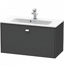 Тумба графит матовый 82 см Duravit Brioso BR401101049