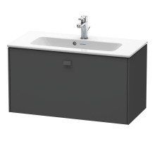 Тумба графит матовый 82 см Duravit Brioso BR401104949