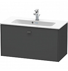 Тумба графит матовый 82 см Duravit Brioso BR401104949