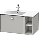 Заказать Тумба бетонно-серый матовый 82 см Duravit Brioso BR401200707 в магазине сантехники Santeh-Crystal.ru