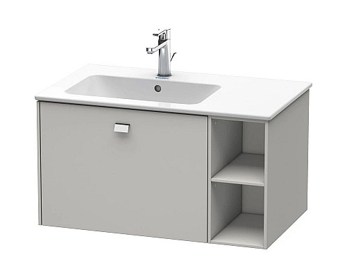 Купить Тумба бетонно-серый матовый 82 см Duravit Brioso BR401201007 в магазине сантехники Santeh-Crystal.ru