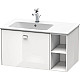 Заказать Тумба белый глянец 82 см Duravit Brioso BR401201022 в магазине сантехники Santeh-Crystal.ru