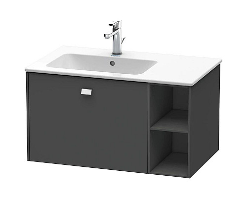 Купить Тумба графит матовый 82 см Duravit Brioso BR401201049 в магазине сантехники Santeh-Crystal.ru