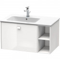 Тумба белый глянец 82 см Duravit Brioso BR401202222