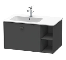 Тумба графит матовый 82 см Duravit Brioso BR401204949