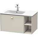 Тумба тауп матовый  82 см Duravit Brioso BR401209191