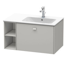 Тумба бетонно-серый матовый 82 см Duravit Brioso BR401400707