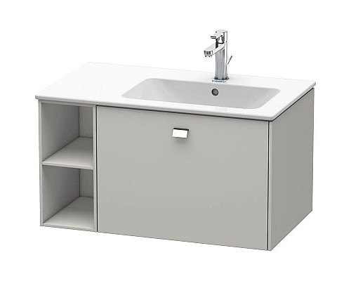 Купить Тумба бетонно-серый матовый 82 см Duravit Brioso BR401401007 в магазине сантехники Santeh-Crystal.ru