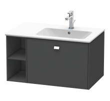 Тумба графит матовый 82 см Duravit Brioso BR401401049