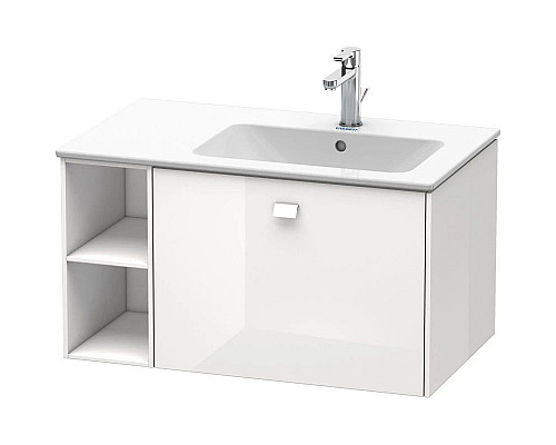 Купить Тумба белый глянец 82 см Duravit Brioso BR401402222 в магазине сантехники Santeh-Crystal.ru