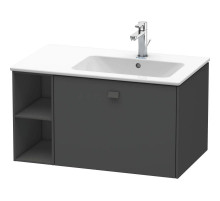 Тумба графит матовый 82 см Duravit Brioso BR401404949