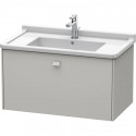 Тумба бетонно-серый матовый 82 см Duravit Brioso BR404200707