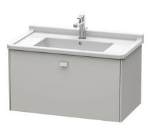 Тумба бетонно-серый матовый 82 см Duravit Brioso BR404200707