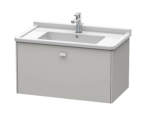 Купить Тумба бетонно-серый матовый 82 см Duravit Brioso BR404200707 в магазине сантехники Santeh-Crystal.ru