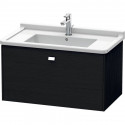 Тумба черный дуб 82 см Duravit Brioso BR404201016