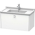 Тумба белый матовый 82 см Duravit Brioso BR404201018