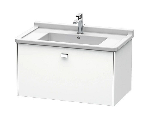 Заказать Тумба белый матовый 82 см Duravit Brioso BR404201018 в магазине сантехники Santeh-Crystal.ru