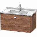 Тумба орех 82 см Duravit Brioso BR404201079