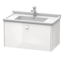 Тумба белый глянец 82 см Duravit Brioso  BR404202222