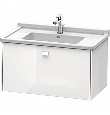 Тумба белый глянец 82 см Duravit Brioso  BR404202222