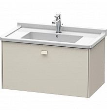 Тумба тауп матовый 82 см Duravit Brioso BR404209191