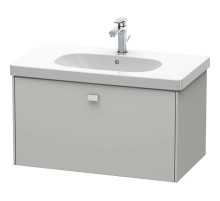 Тумба бетонно-серый матовый 82 см Duravit Brioso BR404600707