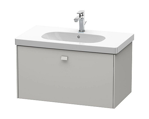 Купить Тумба бетонно-серый матовый 82 см Duravit Brioso BR404600707 в магазине сантехники Santeh-Crystal.ru