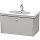Заказать Тумба бетонно-серый матовый 82 см Duravit Brioso BR404601007 в магазине сантехники Santeh-Crystal.ru
