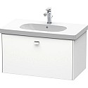 Тумба белый матовый 82 см Duravit Brioso BR404601018