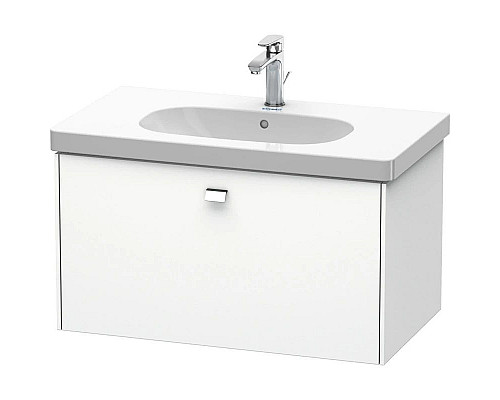 Заказать Тумба белый матовый 82 см Duravit Brioso BR404601018 в магазине сантехники Santeh-Crystal.ru